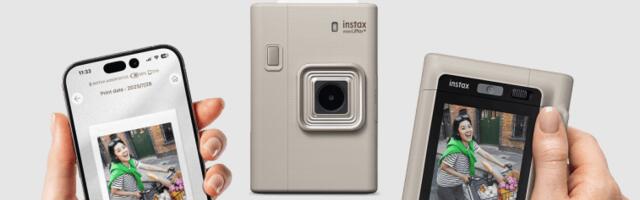 Fujifilm's refreshed Instax mini LiPlay has an extra camera for selfies