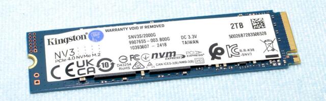 Kingston NV3 SSD Review: A solid, affordable SSD