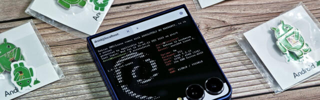Android’s Linux Terminal arrives on the Galaxy Z Flip 7, but Z Fold 7 users are left out