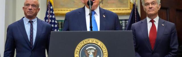Trump makes unfounded claims about Tylenol and repeats discredited link between vaccines and autism