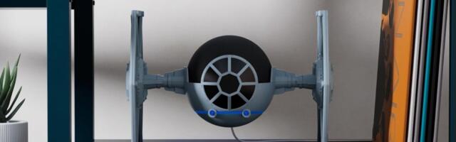 Star Wars Tie Fighter Echo Dot stand is a limited edition force to be reckoned with