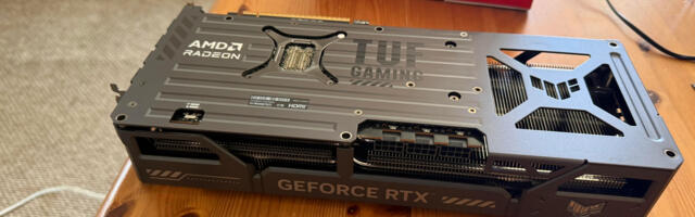 Rare Franken-GPU has both AMD and Nvidia branding — AMD Radeon GeForce RTX 9070 XT is the new ultimate midrange gaming champ