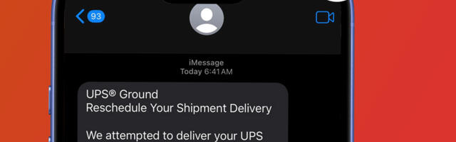 Watch out – this fake UPS text scam is trying to trick you into handing over your personal data