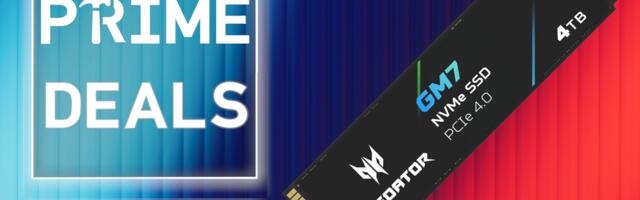 Acer's 4TB GM7 PCIe 4.0 SSD drops to $470 for Prime Day — 2TB and 4TB models are both on sale for up to 23% off
