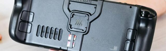 Deckmate Grip for Steam Deck hands-on: Better with a kickstand