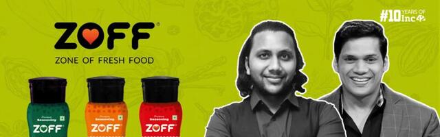 D2C Spices Startup Zoff Nets INR 40 Cr From JM Financial PE To Scale Up Its Offline Playbook