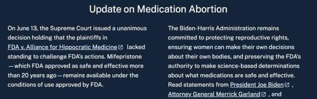 Federal Website on Reproductive Rights Taken Down on Trump’s First Day