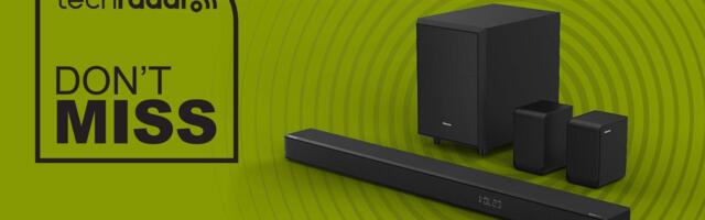 Our favourite cheap Dolby Atmos soundbar with surround speakers is back to its lowest-ever price – don't wait for Black Friday, because it may not last that long! Our favourite cheap Dolby Atmos soundbar with surround speakers is back to its lowest-ever price – don't wait for Black Friday, because it may not last that long!