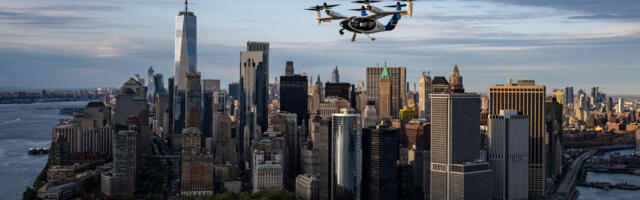 A Flying Taxi Just Took Its First Trip Through The Skies Of New York