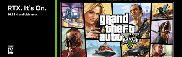 GTA V now has DLSS 4 Multi Frame Generation support