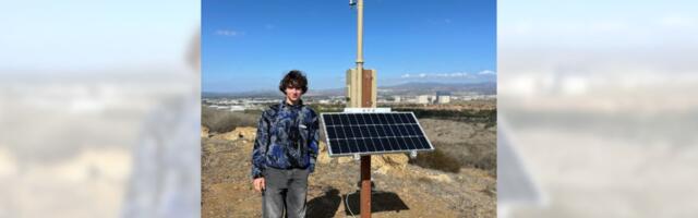 ‘Like a dream come true’: California teen deploys his AI-driven early wildfire detection system for the first time