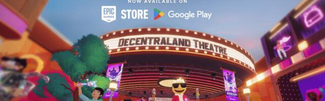 Decentraland just launched on the Epic Games Store.