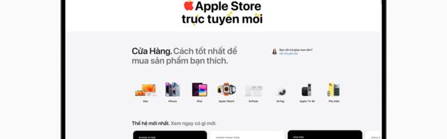 Apple's Online Store Launches in Vietnam