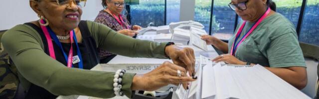 Election officials warn that widespread problems with the US mail system could disrupt voting