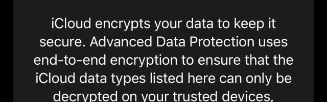 Apple Disables Advanced Data Protection In The UK Amid Government Demands