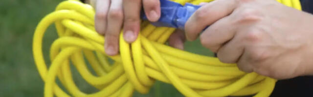 This May Be The Most Efficient Way To Wrap An Extension Cord