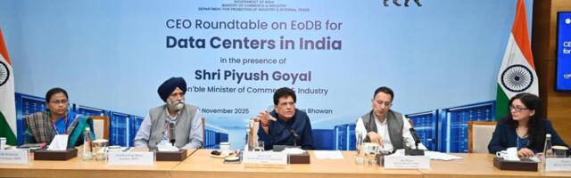Piyush Goyal Chairs Roundtable To Boost Investments In AI, Data Centres