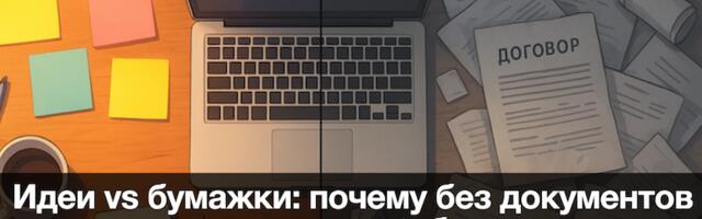 Идеи vs бумажки: почему без документов ваше мероприятие обречено на хаос