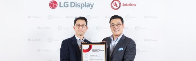 LG Display Becomes First To Receive Automotive Cybersecurity Certification
