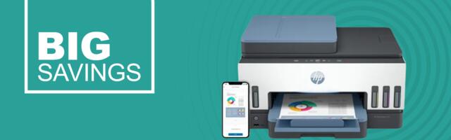 Ending soon! This all-in-one printer from HP can print up to 8000 color pages and is on sale right now