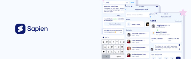 Sapien Wallet: innovative blockchain application for iOS and Android
