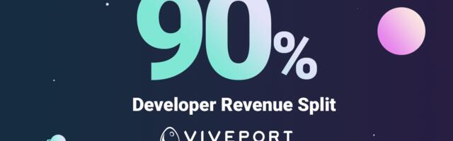 HTC’s Viveport rolls out a 90% revenue split in favor of developers
