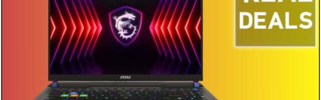 MSI's extreme RTX 4090-powered gaming laptop is $200 off