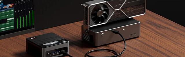 Aoostar AG02 eGPU dock with OCuLink support and 500W PSU announced for $219