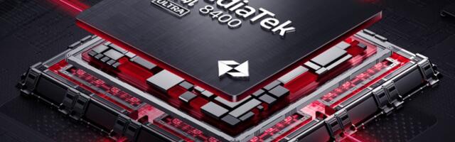 This is the first phone to use MediaTek's new all big core Dimensity 8400