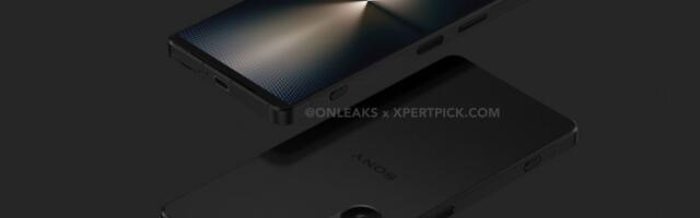 Sony Xperia 1 VII CAD renders surface