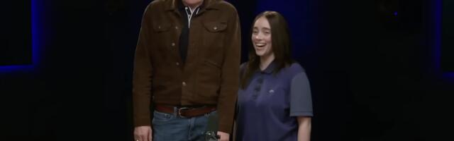 Billie Eilish convincing Conan OBrien to play Slender Man is hilariously brutal
