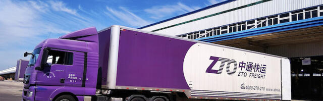 China-based logistics startup ZTO Freight raises over US$300 million in Series B funding round