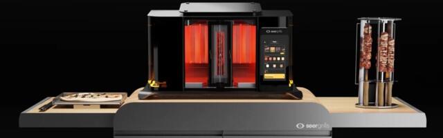 This blisteringly hot AI-powered grill cooks food ‘up to 10x faster’