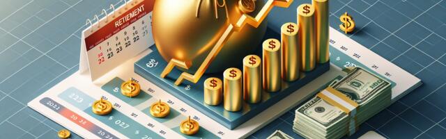 Stock market growth boosts 2024 retirement savings