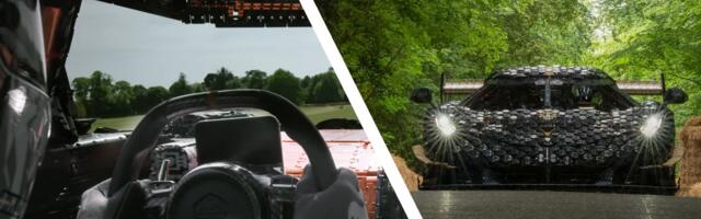 This life-size Koenigsegg just became the fastest drive-able Lego car ever — $5m hypercar recreated from 327,000 Technic elements and sent down Goodwood Hill at 69mph