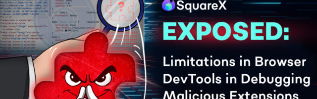 SquareX Discloses Architectural Limitations of Browser DevTools in Debugging Malicious Extensions