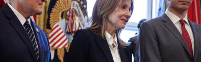 GM's stock is soaring after it announced a $500 million tariff refund