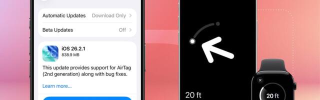 Apple's iOS 26.2.1 Update for iPhones Adds Support for More Precise 2nd Gen AirTags