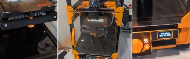 3D printer that can mine Bitcoin uses excess heat for temperature control — throttled ASICs use printing bed as a heatsink