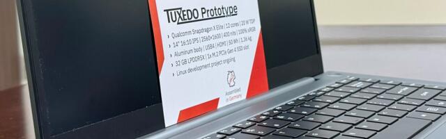 Linux Snapdragon X Elite laptop Shown at Computex — Tuxedo OEM hopes to ship by the end of the year