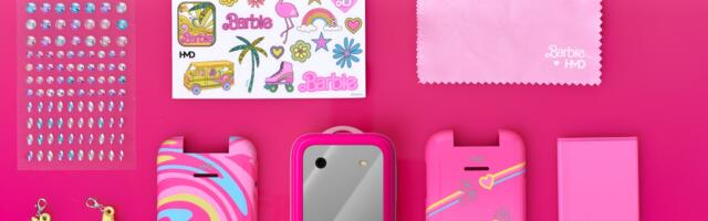 Barbie Phone by HMD: An All-Pink Glittery Dumb Phone That Flips