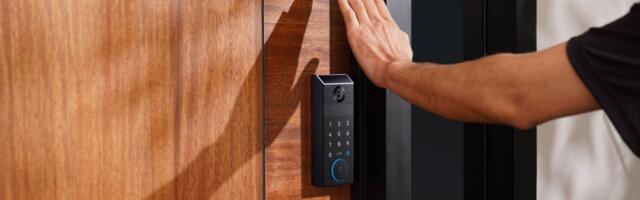 This smart video lock unlocks with a wave of your hand
