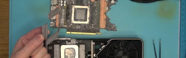 Technician warns against copper modding GPUs, fixes RTX 3080 with component damage