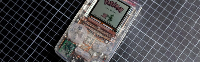 Self-taught modder builds completely transparent Game Boy Color circuit board that actually works — PCB looks stunning when matched with fully transparent shell