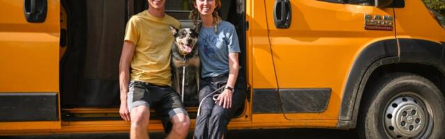 My partner and I live in less than 70 square feet. Despite what some people assume, it's great for our relationship.