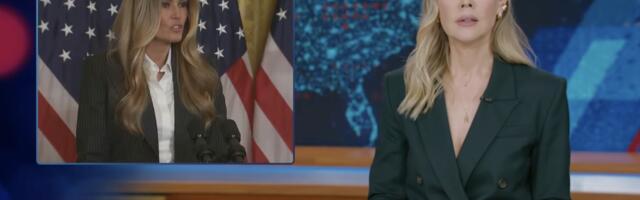 Daily Shows Desi Lydic roasts Melania Trumps latest speech about AI