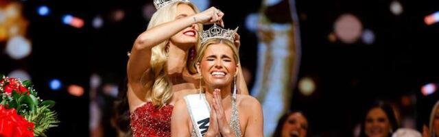 The new Miss America said it was 'so frustrating' to hear the Miss Universe CEO's comments praising blond hair and blue eyes