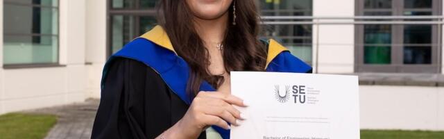 Naas-native and sports scholar graduated from SETU in aerospace engineering Naas-native and sports scholar graduated from SETU in aerospace engineering