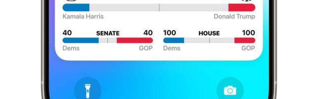 How to add Apple's election results tracker to your iPhone lockscreen