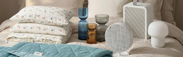 IKEA spring bedroom trends: refresh your space with muted gray and seafoam accessories